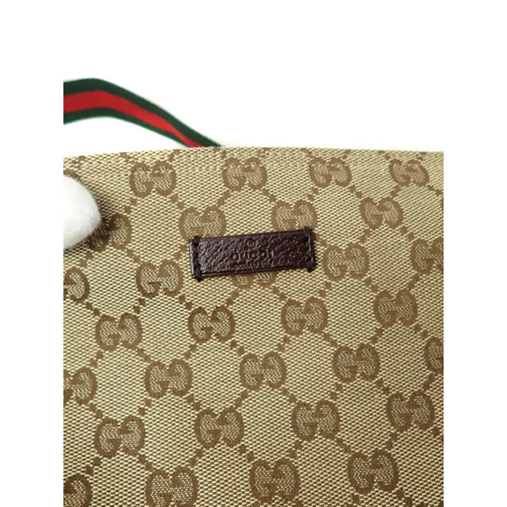Gucci GG canvas Web Strap messenger bag Brown - Picture 6 of 9